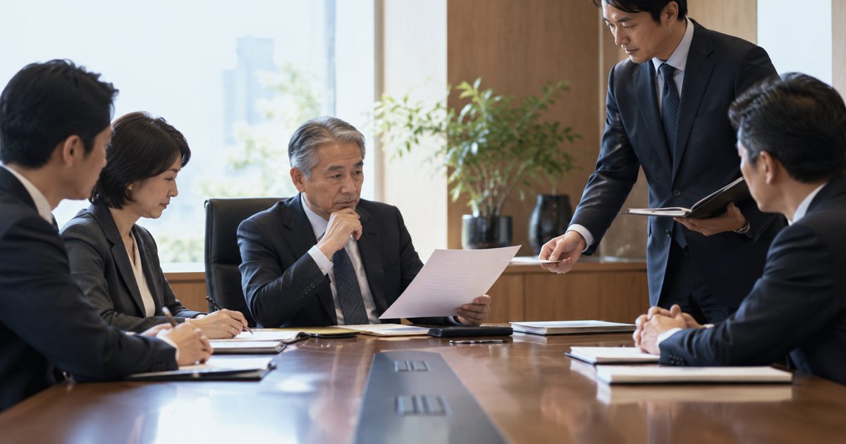 「役員退職金の損金算入時期は2026年もこう決まる」のイメージ(AI生成)